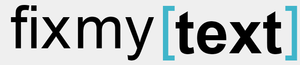 FixMyText, LLC logo
